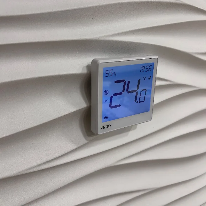 Termostato montavimas
