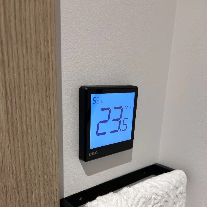 Termostato montavimas